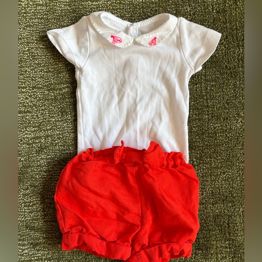 Jacadi Paris Baby Bloomers Set